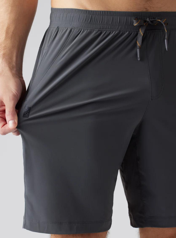 Asphalt Pursuit Shorts Unlined 9" - The Foundry