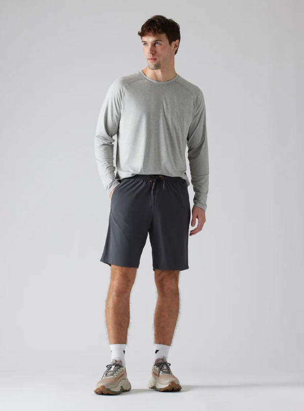 Asphalt Pursuit Shorts Unlined 9" - The Foundry