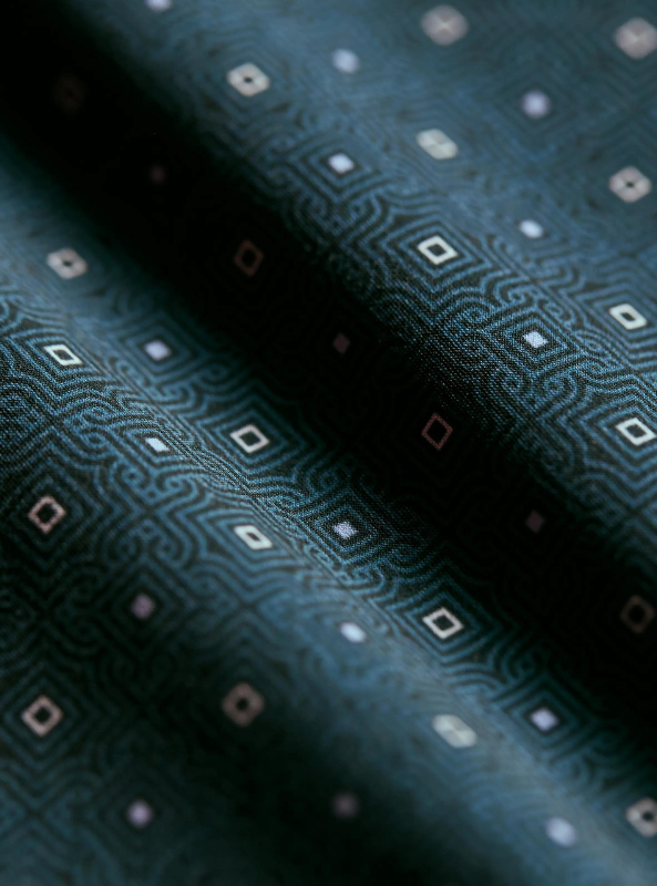 Prescott Shirt- Teal - The Foundry