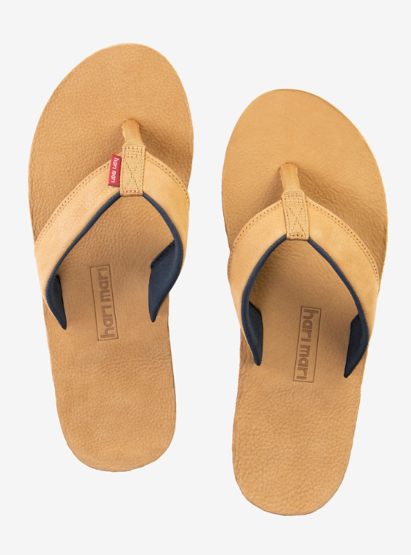 Hari Mari - Men's Pier Flip Flops - Tan - The Foundry