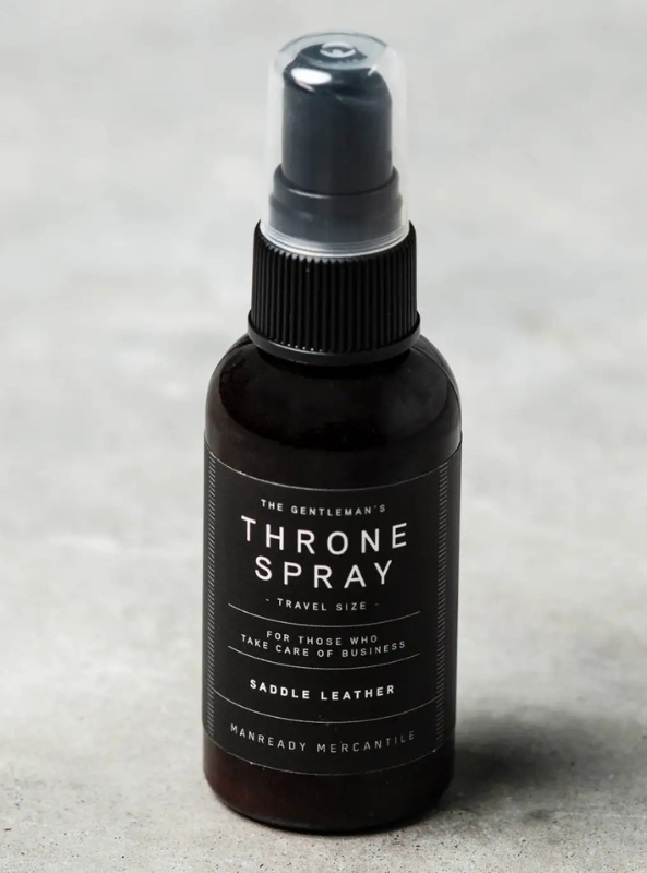 Travel Size Throne Spray - Saddle Leather - The Foundry