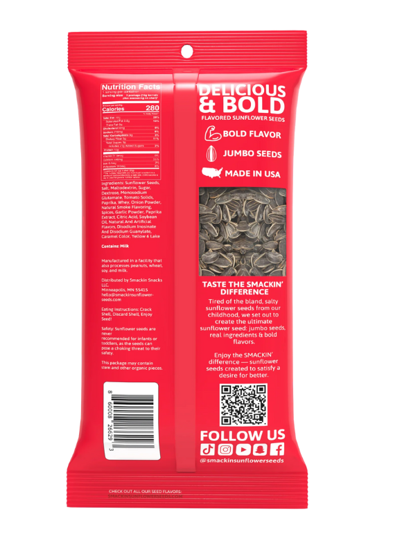 Smackin' Sunflower Seeds 1.5 oz - The Foundry