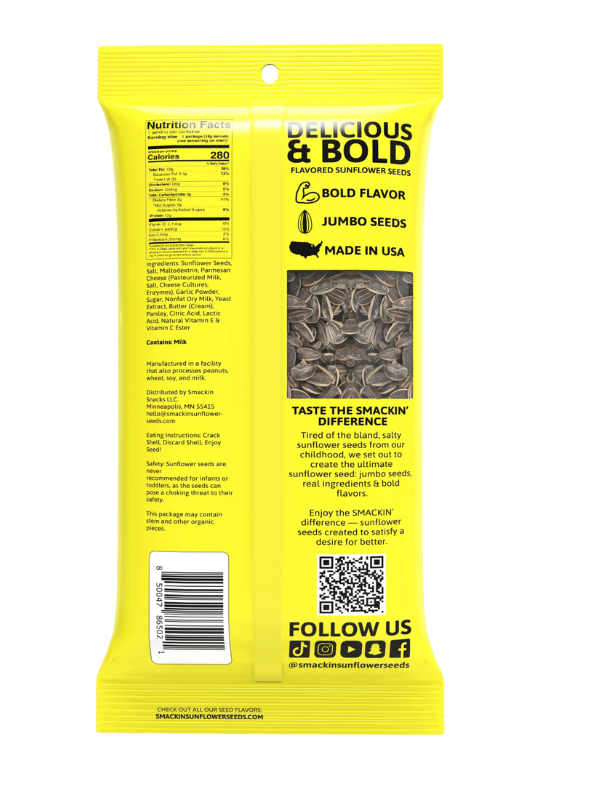 Smackin' Sunflower Seeds 1.5 oz - The Foundry