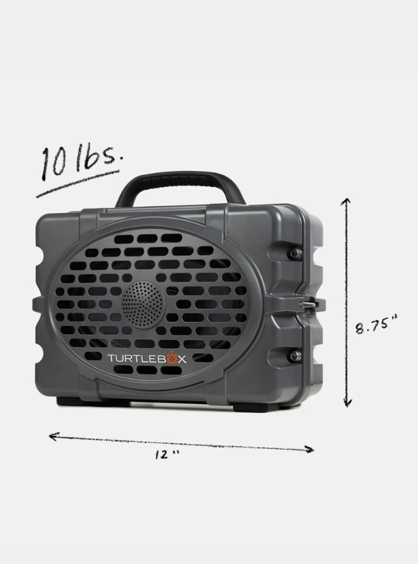 Turtlebox Gen 3-Thunder Gray - The Foundry