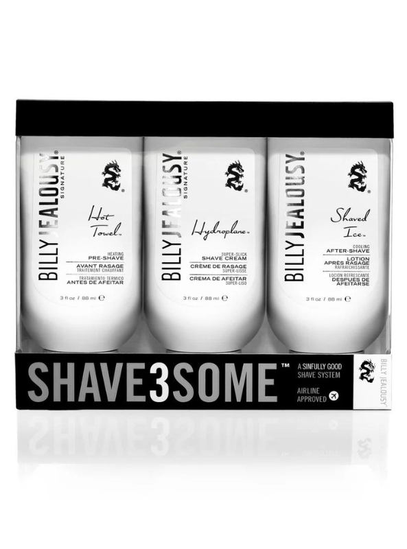 Shave3some Travel-Size Shave Trio Kit - The Foundry