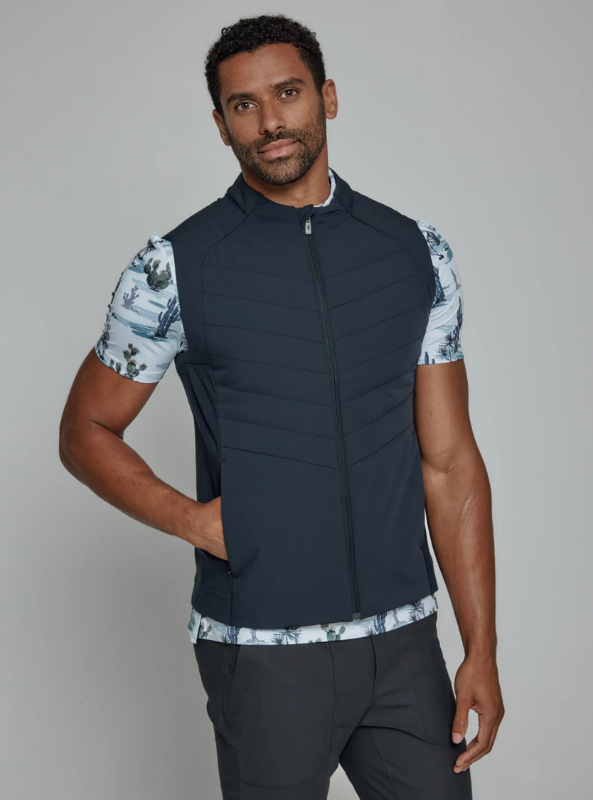7Diamonds- Tempo Vest- Navy - The Foundry