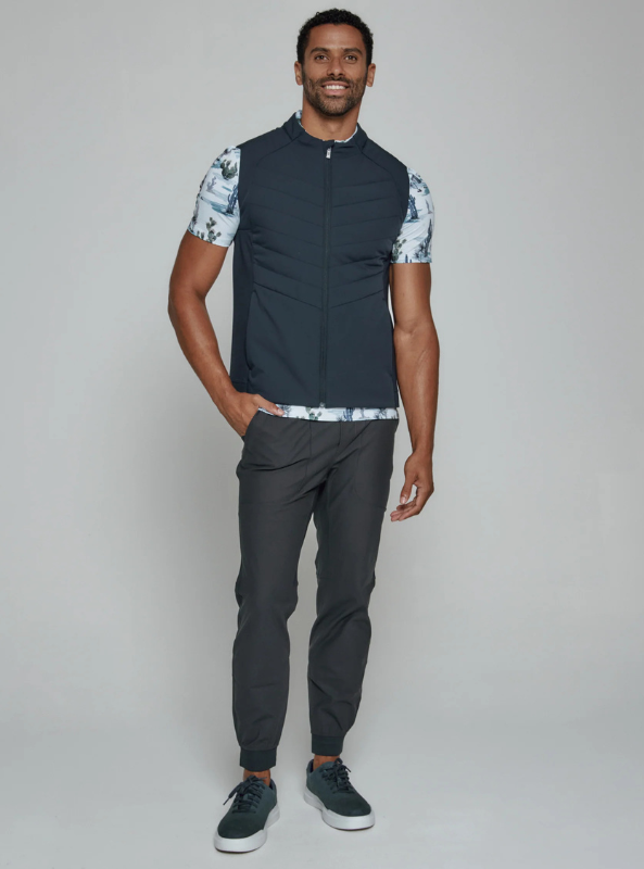 7Diamonds- Tempo Vest- Navy - The Foundry