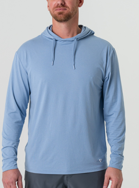 Burlebo Performance Hoodie - Sky Blue - The Foundry