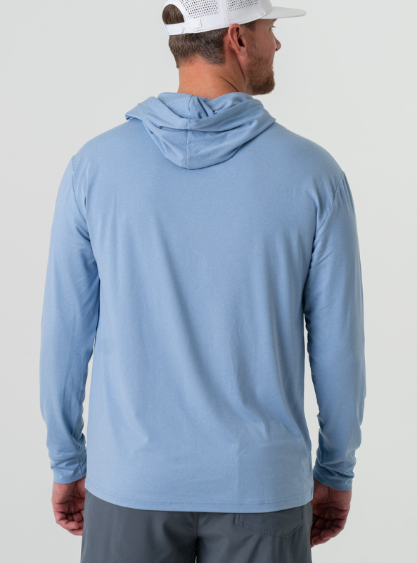 Burlebo Performance Hoodie - Sky Blue - The Foundry