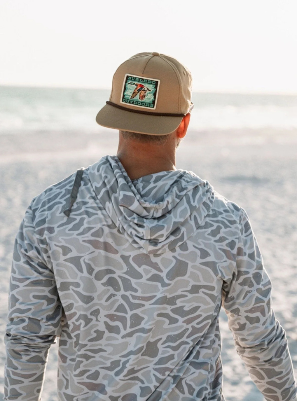 Burlebo Performance Hoodie - White Camo - The Foundry