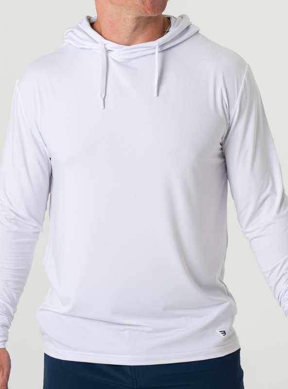 Burlebo Performance Hoodie - White - The Foundry