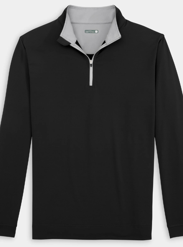 Venture Performance Quarter-Zip - Black - The Foundry