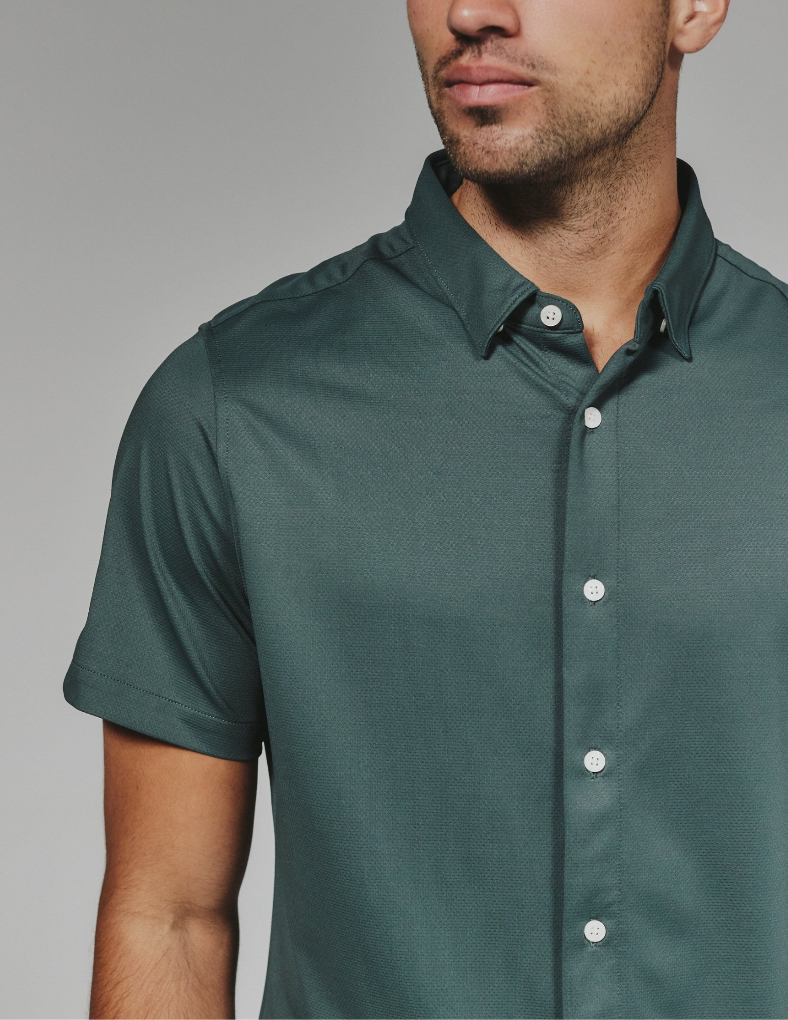 7 Diamonds Owen SS Shirt - Basil - The Foundry