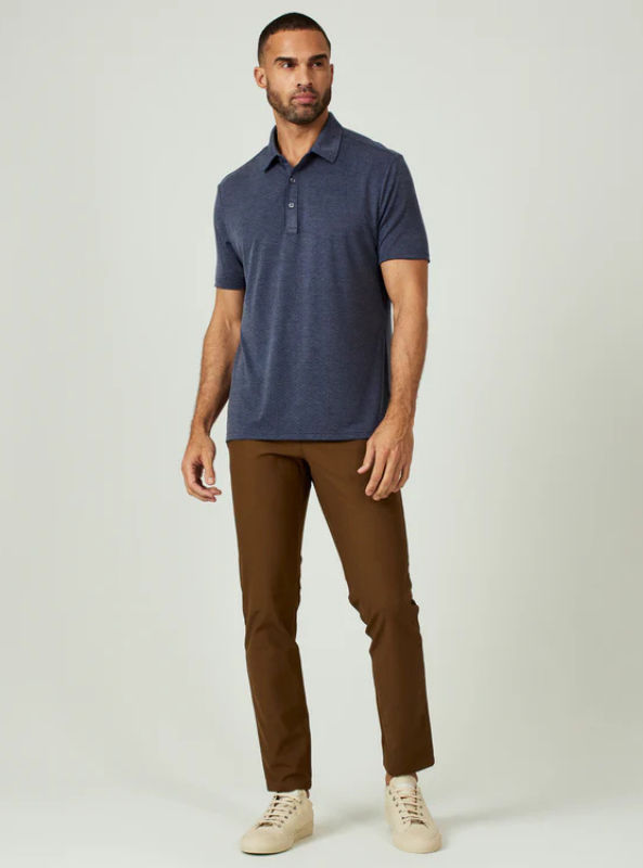 7Diamonds- Nikos Polo- Navy - The Foundry