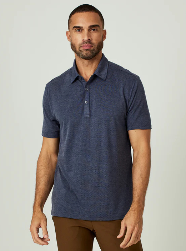 7Diamonds- Nikos Polo- Navy - The Foundry
