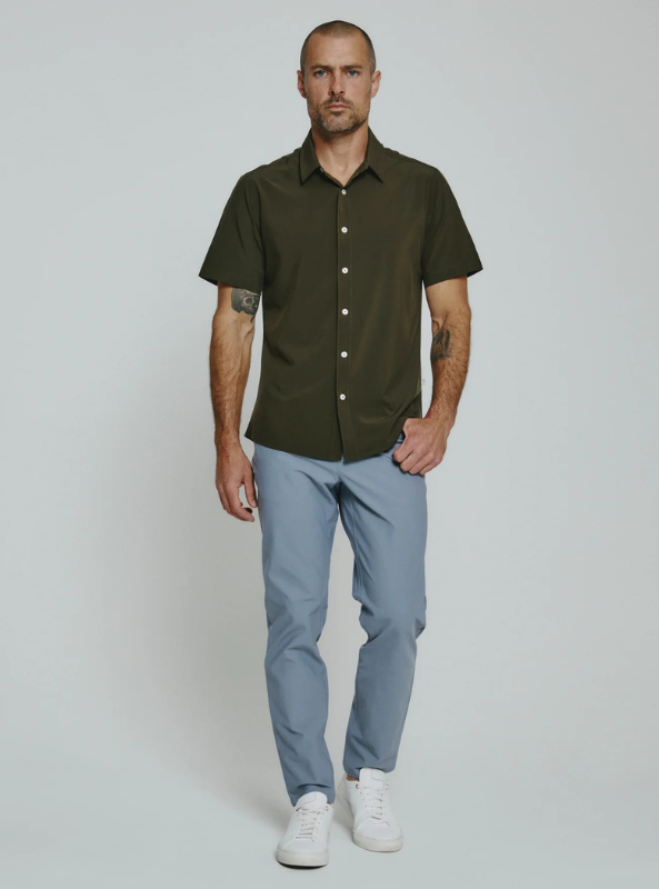 7Diamonds Siena SS Olive - The Foundry