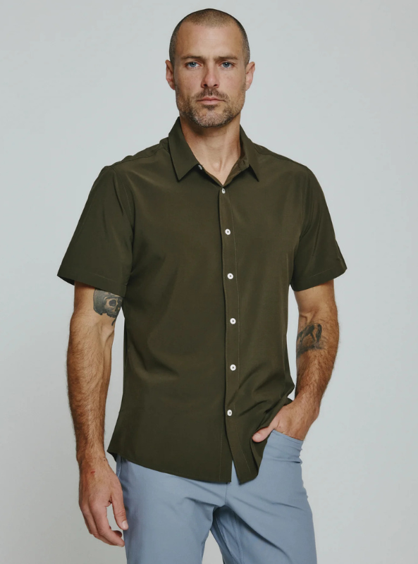 7Diamonds Siena SS Olive - The Foundry