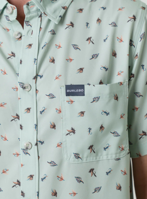 Burlebo Performance Button Up - Tying Flies - The Foundry