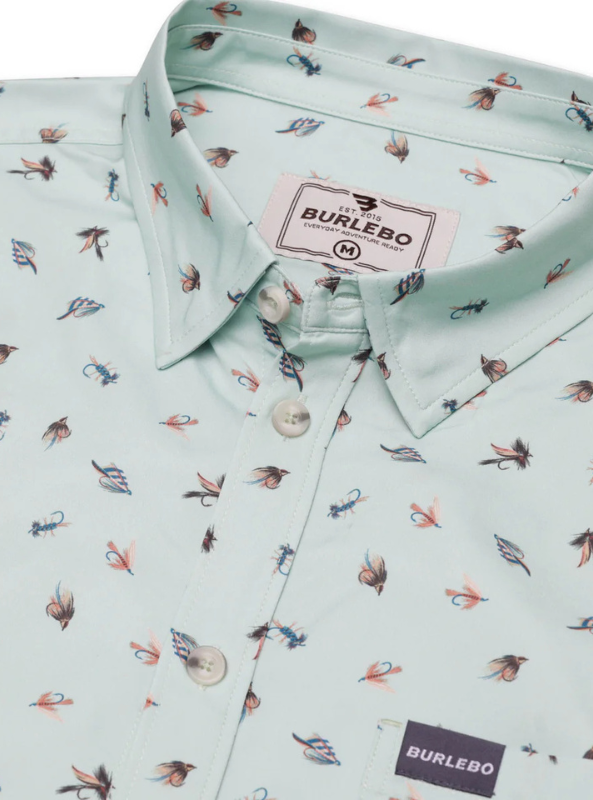 Burlebo Performance Button Up - Tying Flies - The Foundry