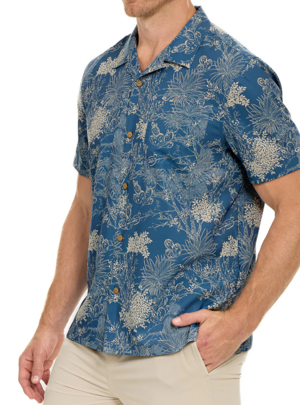 Game Guard Off-Road Blue Voyager Shirt - Short Sleeve - The Foundry