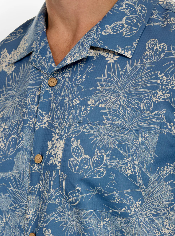 Game Guard Off-Road Blue Voyager Shirt - Short Sleeve - The Foundry