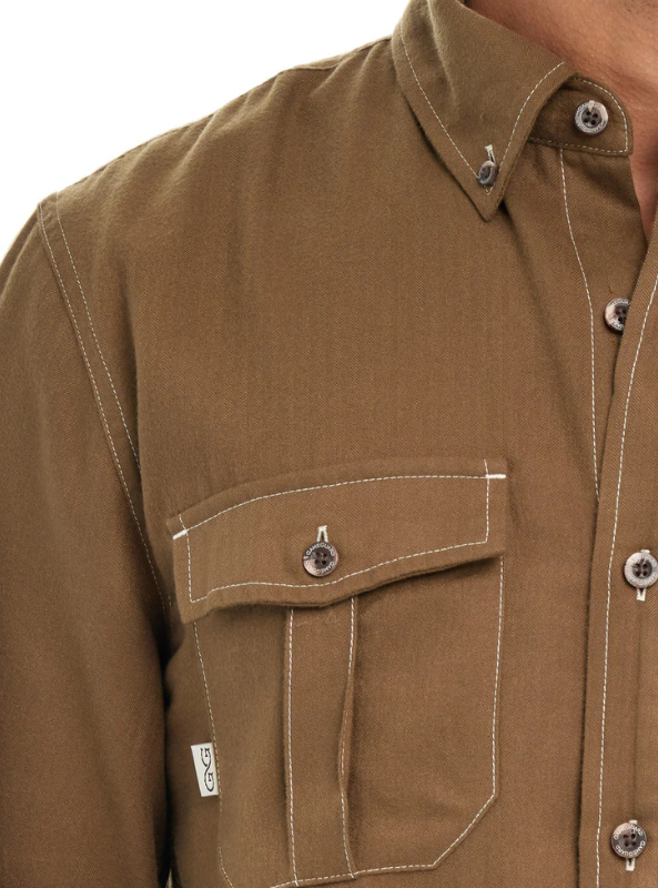 Whiskey Flannel Shirt | Long Sleeve - The Foundry