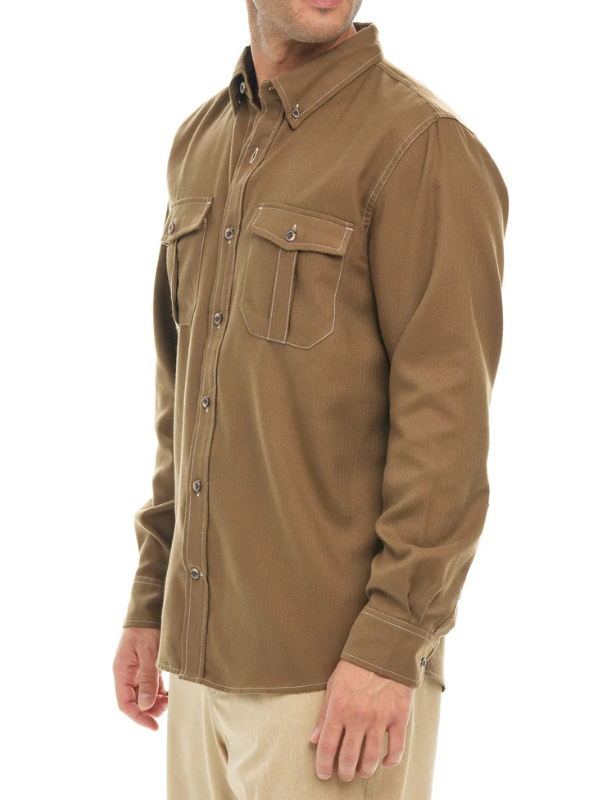 Whiskey Flannel Shirt | Long Sleeve - The Foundry