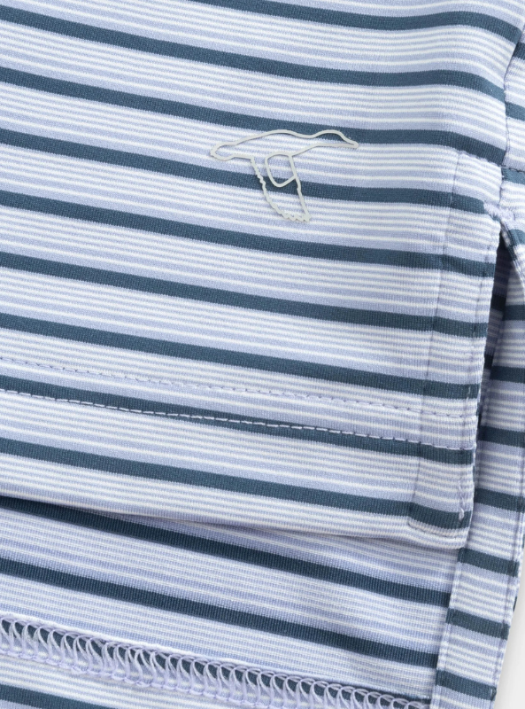 GenTeal Apparel- Maritime Performance Polo- Lilac - The Foundry