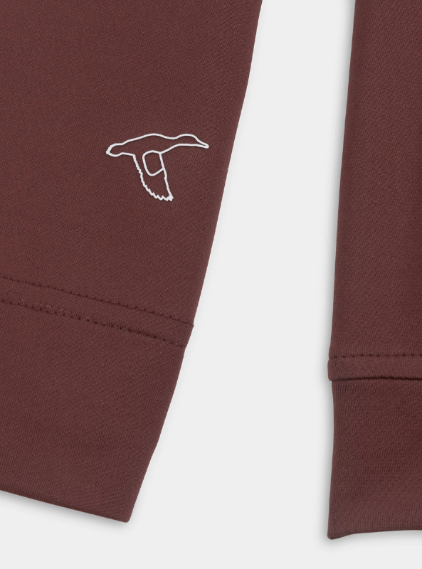 GenTeal Apparel- Bankhead Venture Performance Hoodie- Maroon - The Foundry