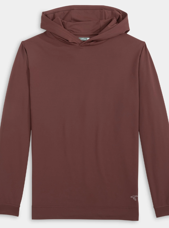 GenTeal Apparel- Bankhead Venture Performance Hoodie- Maroon - The Foundry