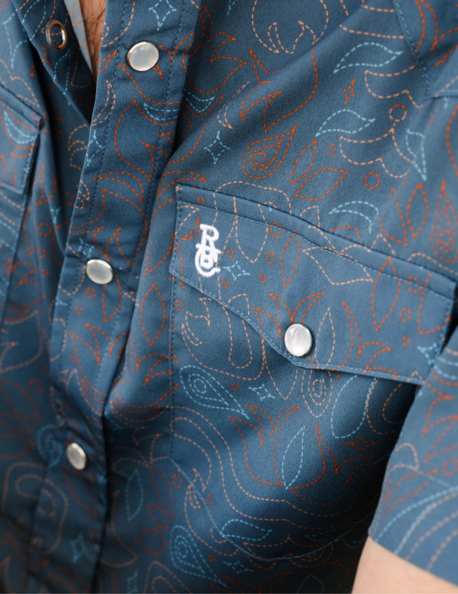 Raised By Coyotes- Cowboy Threads Pearl Snap - The Foundry