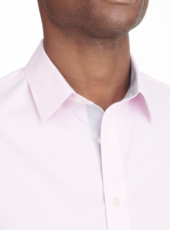 Untuckit - Douro Wrinkle Free Shirt Pink - The Foundry