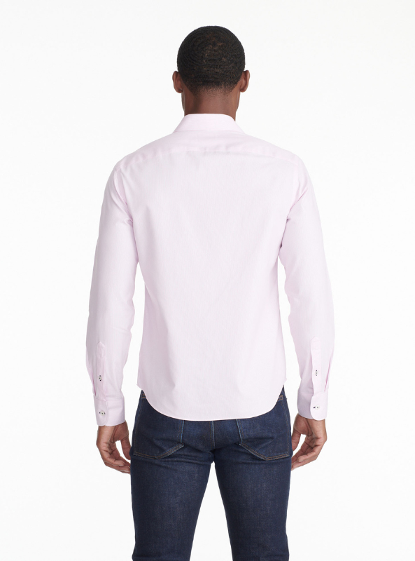 Untuckit - Douro Wrinkle Free Shirt Pink - The Foundry