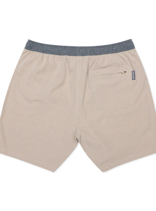 Burlebo Athletic Short Heather Khaki - Venado Camo Liner - The Foundry