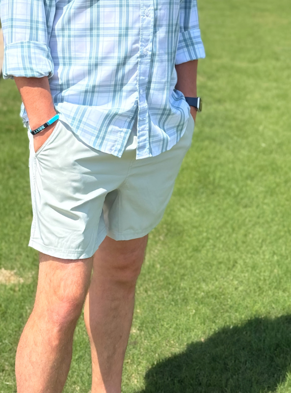 Local Boy Volley Shorts - Cool Gray - The Foundry