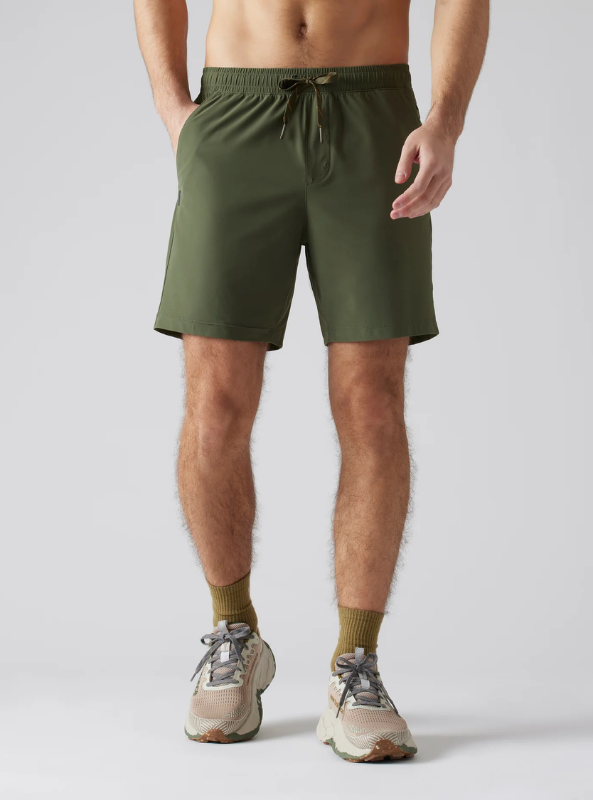 Rhone- 7" Pursuit Short - Unlined-Lichen Green - The Foundry