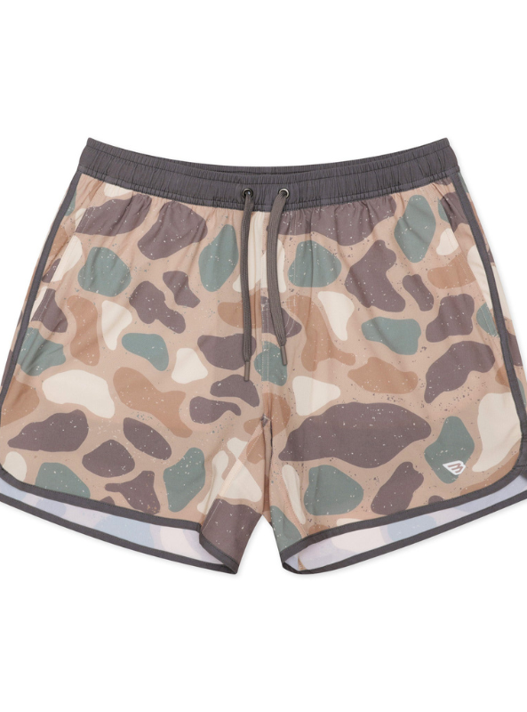 Burlebo Swim Trunks - Jumbo Pintail Camo - The Foundry