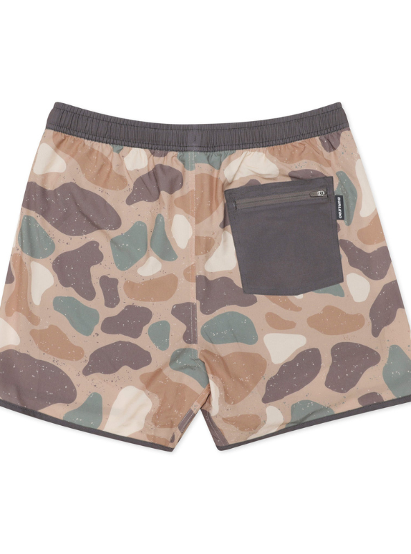 Burlebo Swim Trunks - Jumbo Pintail Camo - The Foundry