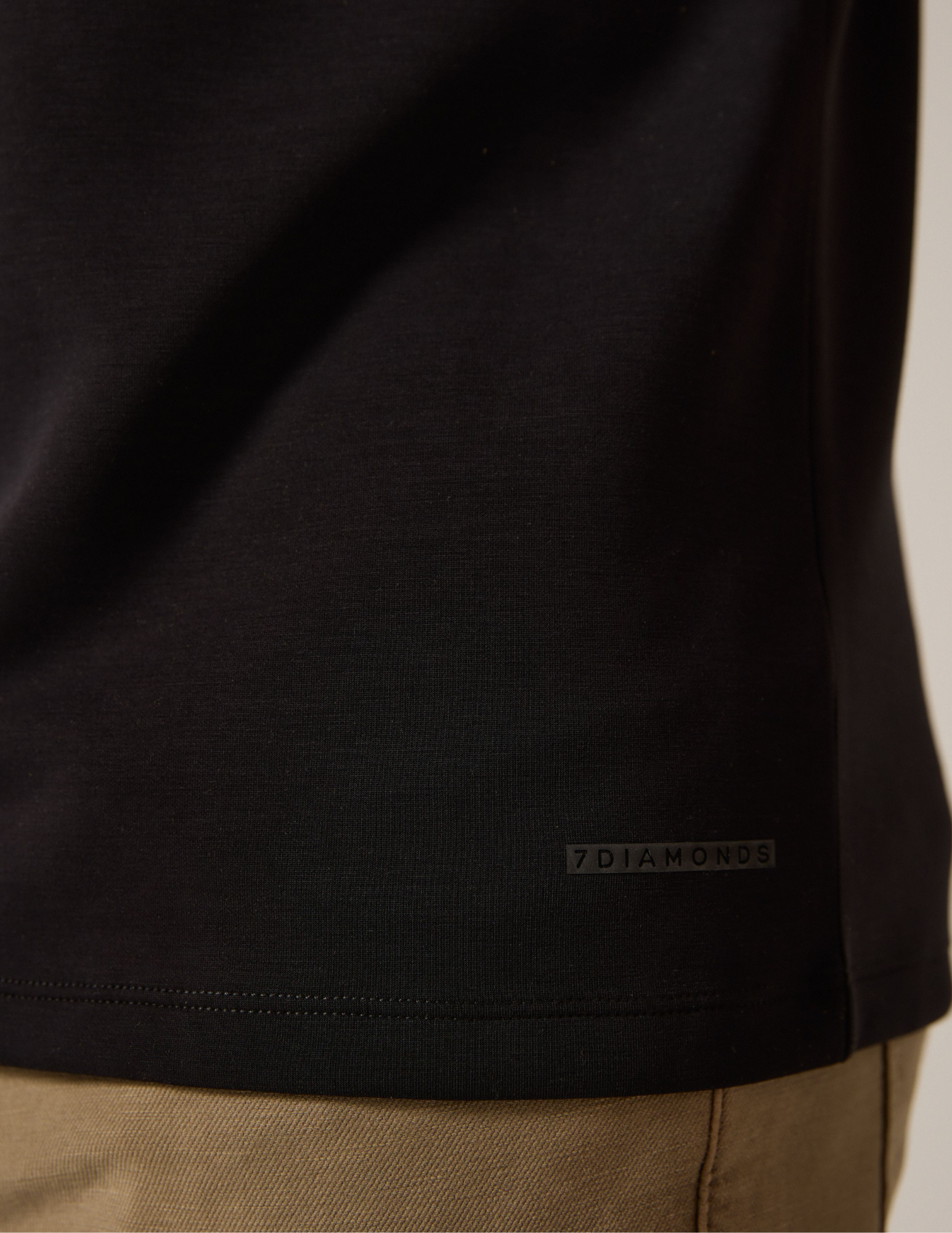 7 Diamonds Rev Short Sleeve Tee - Black - The Foundry
