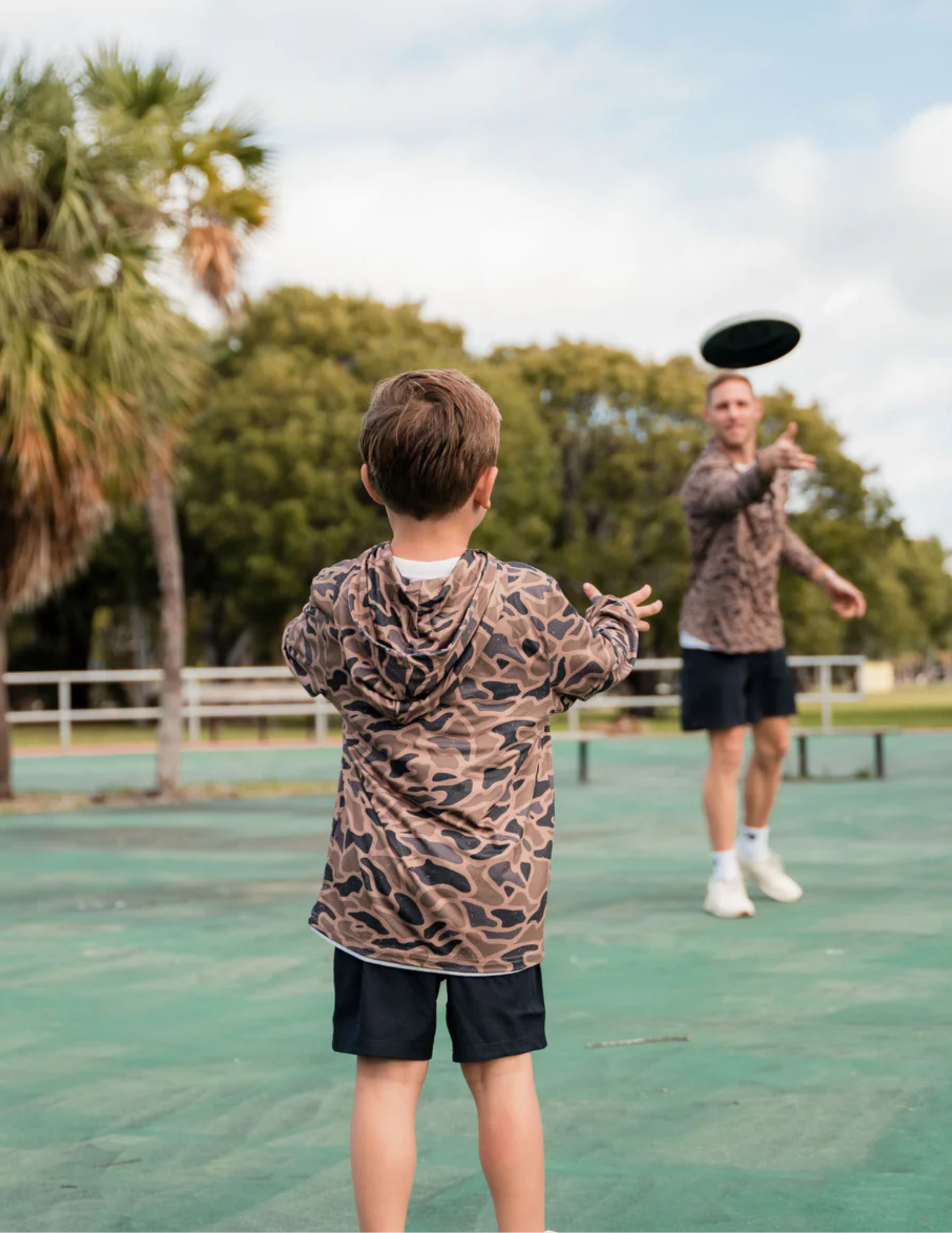 Burlebo Youth Performance Hoodie Gauge Camo - The Foundry