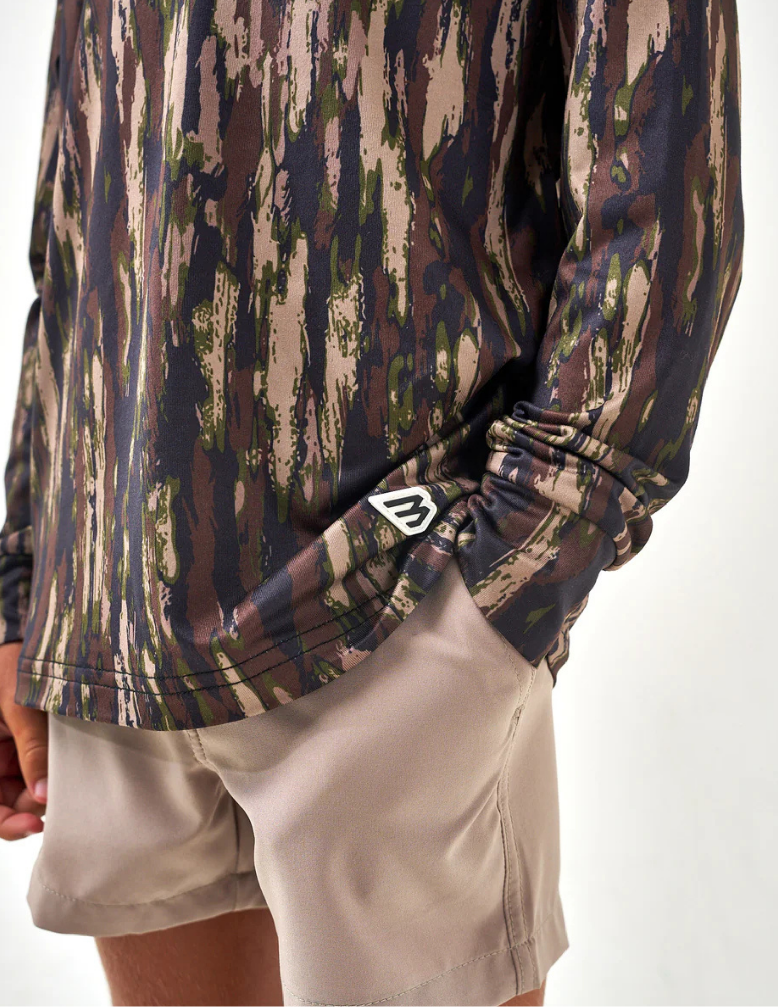 Burlebo Youth Performance Hoodie Midland Camo - The Foundry
