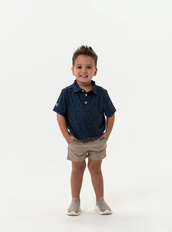 Burlebo Youth Polo - Stars and Stripes Navy - The Foundry
