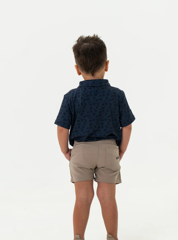 Burlebo Youth Polo - Stars and Stripes Navy - The Foundry