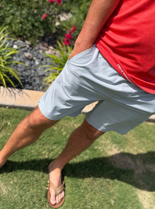 DH 7" Rover Hybrid Performance Short - Quarry Grey