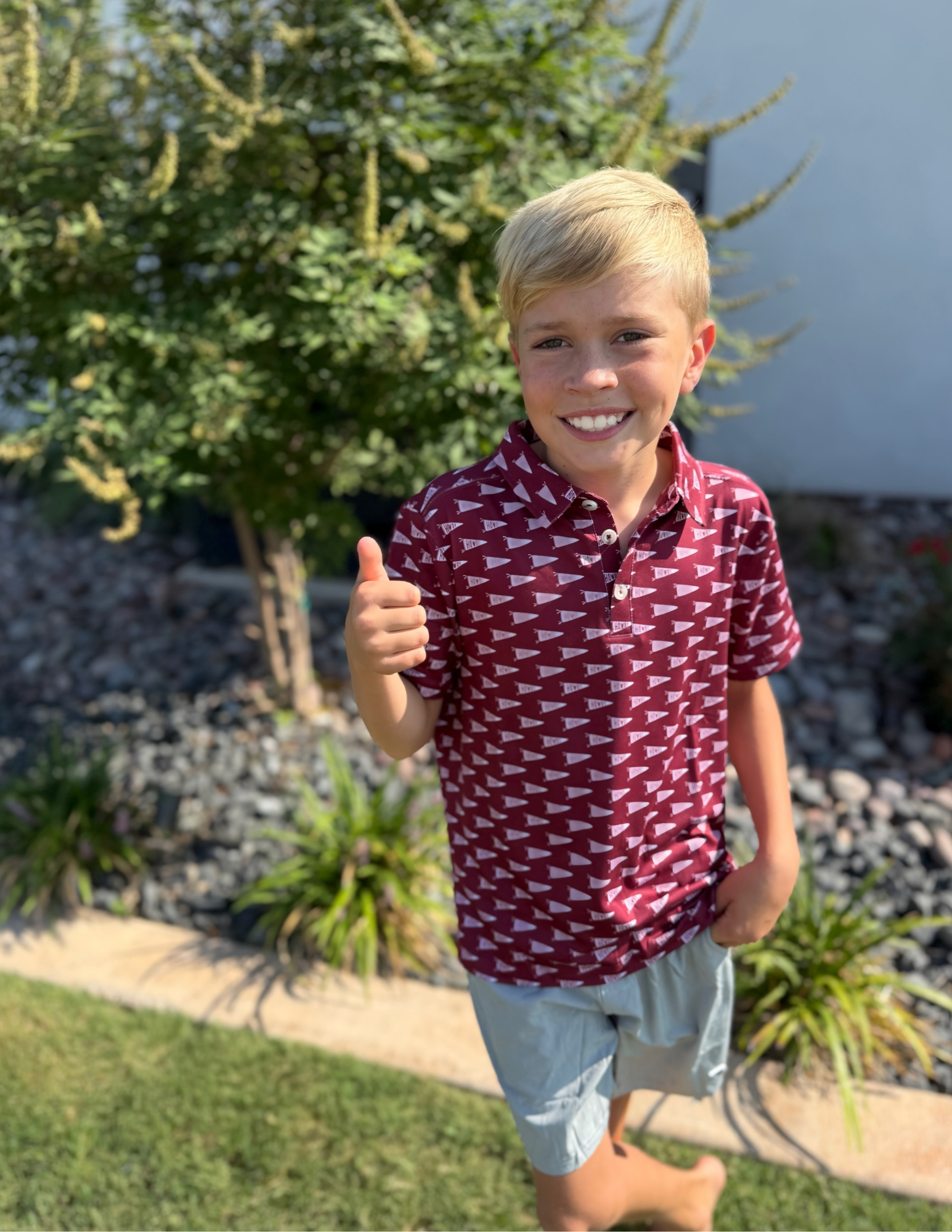 Burlebo Youth Polo Howdy Pennant - The Foundry