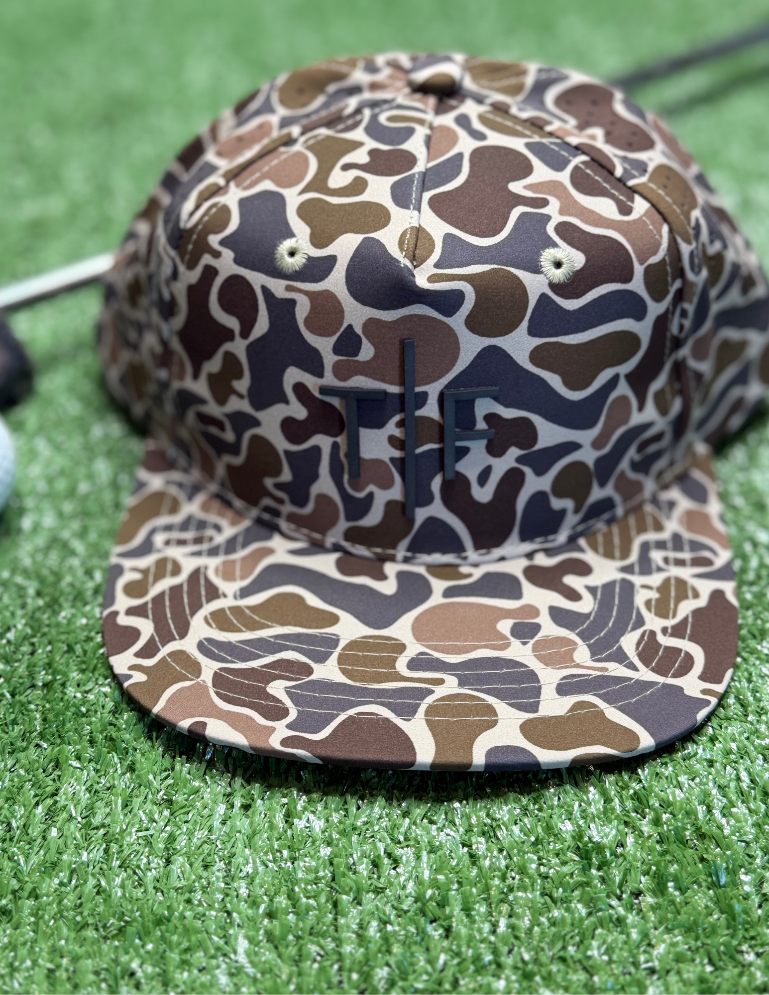 BRH Bayou Breakup Camo with Black Leather T/F