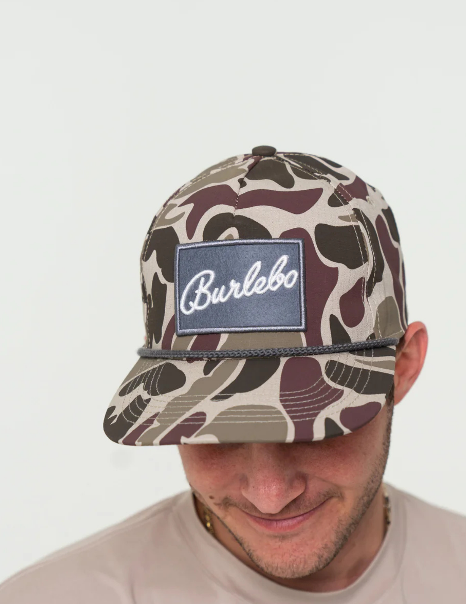 Burlebo Hat Grey Patch - Camo