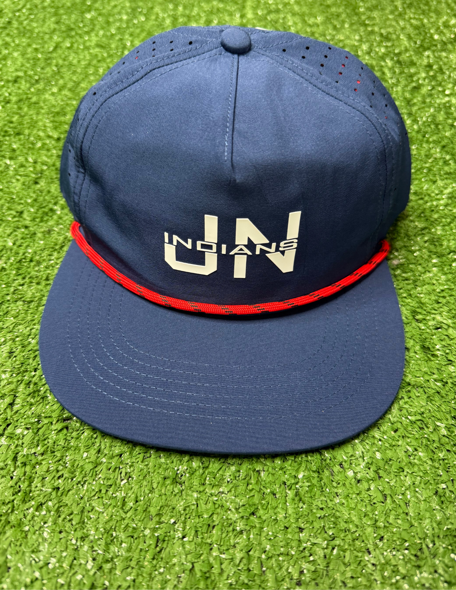 Navy JN Indians Hat - The Foundry