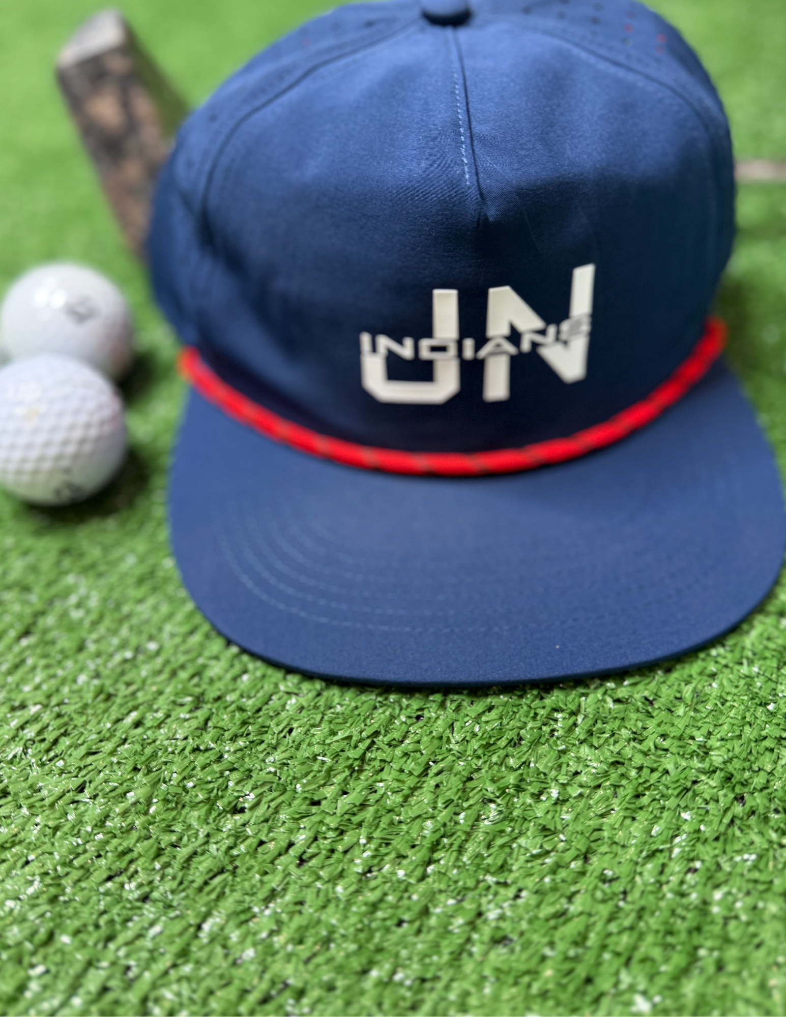 Navy JN Indians Hat - The Foundry