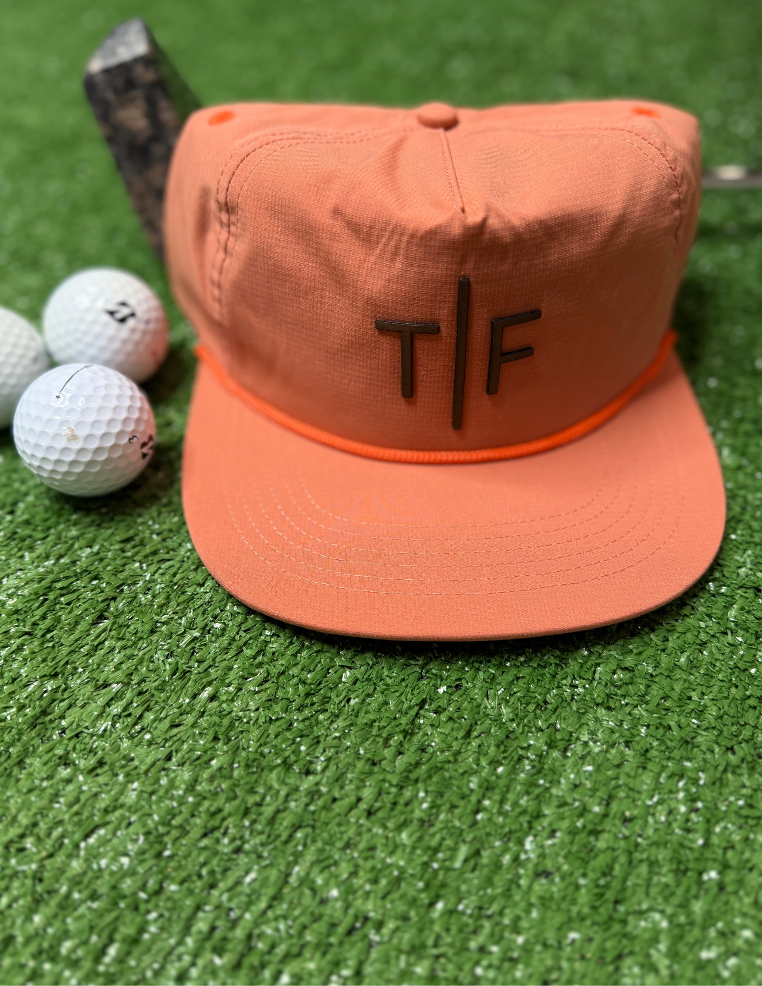 Wild Bills Salmon with Orange Rope- Leather T/F - The Foundry